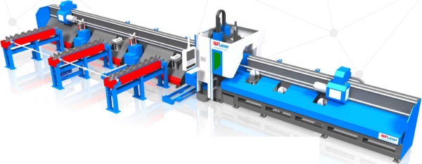 三卡盤半自動上料切管機(jī)